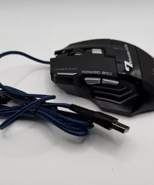 souris gaming filaire USB ergonomique vue de côté
