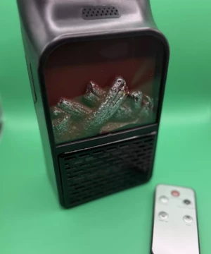 chauffage électrique soufflant compact 500W prise murale