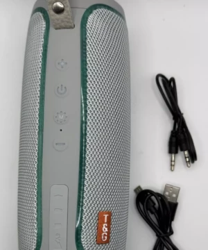 Enceinte bluetooth portable avec éclairage LED vue de face