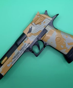 Pistolet jouet sonore et lumineux pour enfant avec effets réalistes