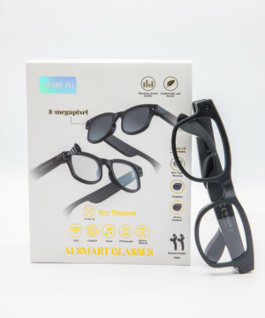 Lunettes connectées avec caméra discrète