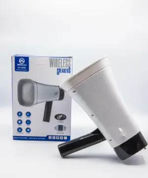 Mégaphone portable rechargeable avec haut-parleur intégré