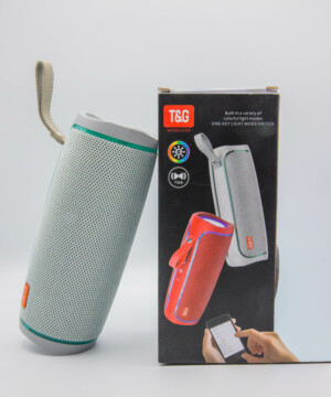 Enceinte Bluetooth portable avec éclairage LED et poignée de transport