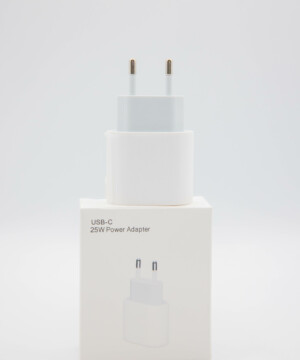 Adaptateur secteur USB-C 25 W pour recharge rapide et fiable au quotidien