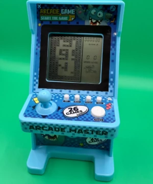 mini borne arcade rétro portable 26 jeux intégrés vue complète