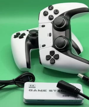 Console rétro 2.4G sans fil avec jeux intégrés vue face